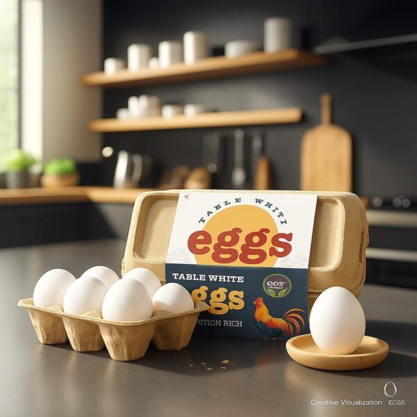 Table White Eggs